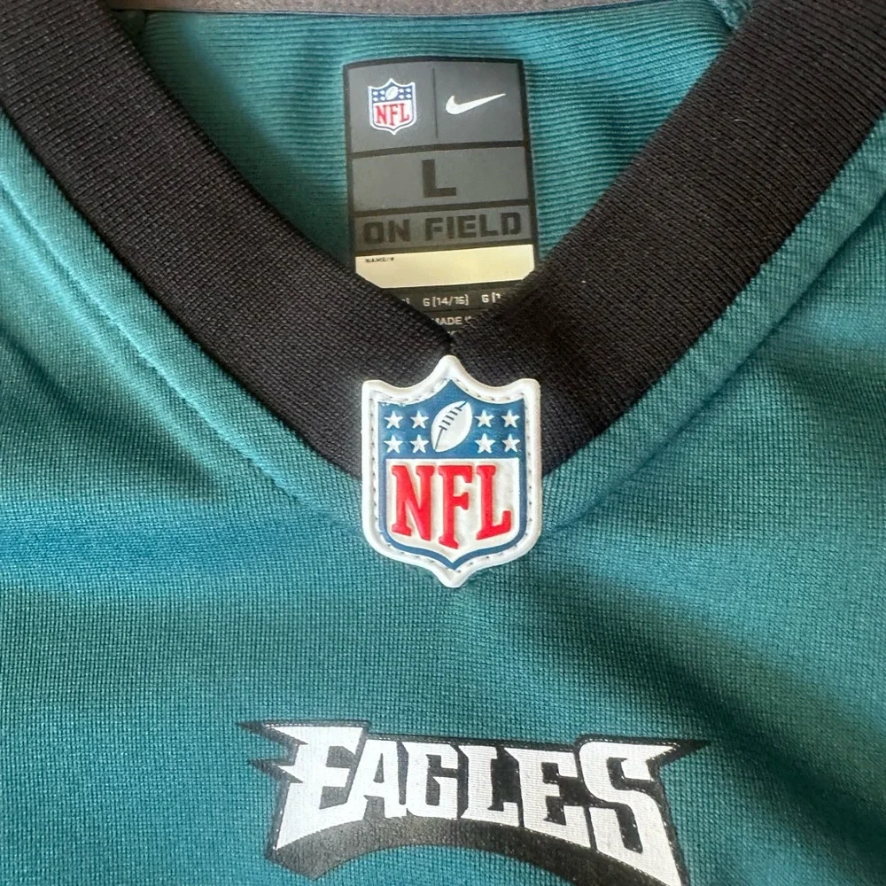 Nike Jalen Hurts Midnight Green Philadelphia Eagles Team Game Jersey